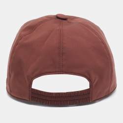 مملوكة مسبقًا Loro Piana Logo Embroidered Polyester Strom System Baseball Cap S