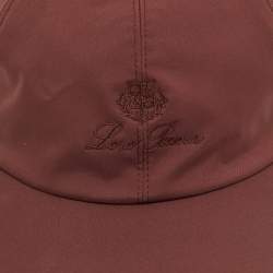 مملوكة مسبقًا Loro Piana Logo Embroidered Polyester Strom System Baseball Cap S