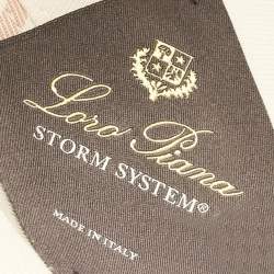 Pre Owned Loro Piana Blue Logo Embroidered Polyester Strom System Baseball Cap S