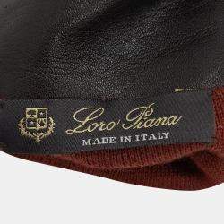 Pre Owned Loro Piana leather gloves