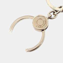 Pre Owned ميدالية ومفتاح حقيبة لورو بيانا من فرو المنك