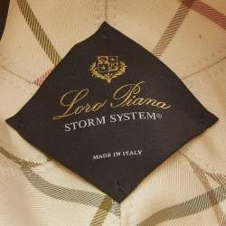 مملوكة مسبقًا Loro Piana Pink Logo Embroidered Synthetic Baseball Cap S