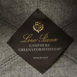 Pre Owned Loro Piana Pink Cashmere Storm System Baseball Cap M