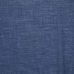 Pre Owned Loro Piana Dark Blue Cashmere & Silk Scarf