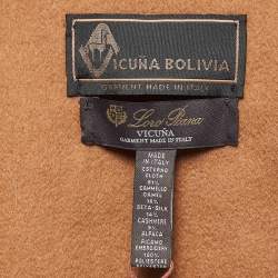 Pre Owned Loro Piana Brown Vicuna Stole