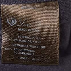 Loro Piana Blue Technical Nylon Windmate Traveller Jacket S