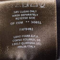 Loro Piana Blue Technical Nylon Windmate Traveller Jacket S