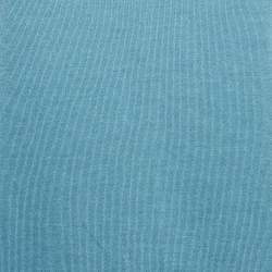 Pre Owned Loro Piana Blue Rib Knit Silk Blend Sweater M