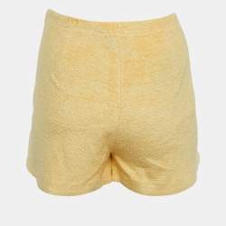 Loro Piana Yellow Terry Shorts M