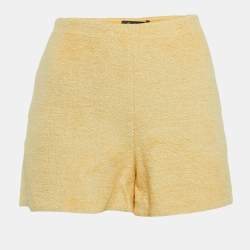 Loro Piana Yellow Terry Shorts M