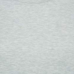 Loro Piana Grey Cotton Round Neck T-Shirt M