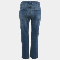 Loro Piana Blue Washed Denim Jeans L Waist 33"