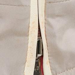 Loro Piana Beige Synthetic Zip-Up Strom System Reversible Hoodie Jacket M