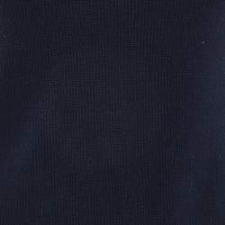 Pre Owned Loro Piana Navy Blue Cashmere Long Sleeve Turtle Neck Sweater XS