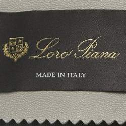 Loro Piana Grey Reindeer Suede Zip-Up Jacket XS