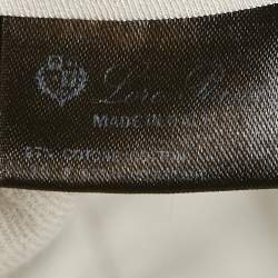 Loro Piana Grey Cotton Slim Fit Trousers M
