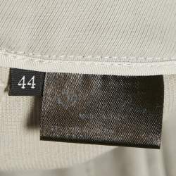 Loro Piana Grey Cotton Slim Fit Trousers M
