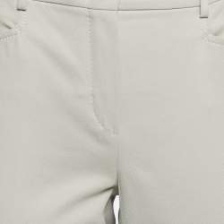 Loro Piana Grey Cotton Slim Fit Trousers M