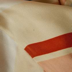 Loro Piana Multicolor Silk Long Sleeve Top M
