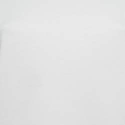 Pre Owned Loro Piana White Cotton Crew Neck T-Shirt L