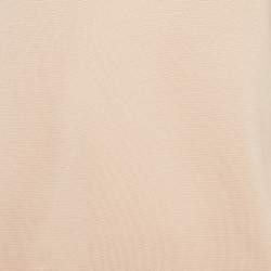 Pre Owned Loro Piana Pink/Peach Cashmere Long Sleeve Pullover S
