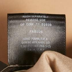 Pre Owned Loro Piana Beige Silk Wide-Leg Trousers L