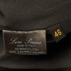 Pre Owned Loro Piana Brown Cashmere Long Coat L