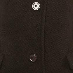 Pre Owned Loro Piana Brown Cashmere Long Coat L