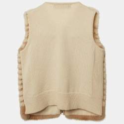 مملوكة مسبقًا سترة كشمير منك شيفرون بيج لورو بيانا صغير