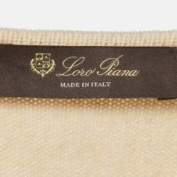 مملوكة مسبقًا سترة كشمير منك شيفرون بيج لورو بيانا صغير