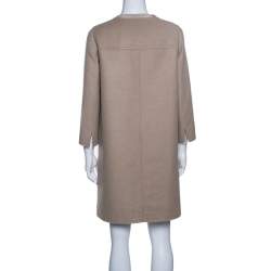Pre Owned Loro Piana Camel Beige Cashmere Tunic S