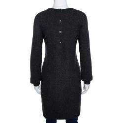 Pre Owned Loro Piana Grey Cashmere Long Sleeve Tunic M