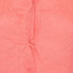 Pre Owned Loro Piana Pink Linen Raw Edge Detail Button Front Shirt S