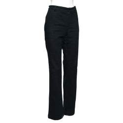 Pre Owned Loro Piana Blue Denim Trousers M