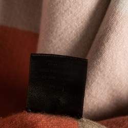 Pre Owned Loro Piana Beige Cashmere Zip Front Hooded Sweater M