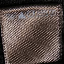 Pre Owned Loro Piana Black Cashmere Turtleneck Pullover Top M