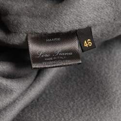 Pre Owned Loro Piana Grey Cashmere Coat L