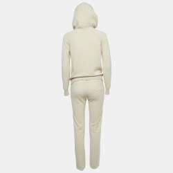 Pre Owned Loro Piana Beige Cashmere Sweatshirt Joggers Set S