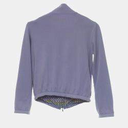Loro Piana Multicolor Printed Bomber Jacket Girls Size 12