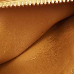 Loro Piana Yellow Crocodile Compact Wallet