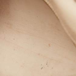 Pre Owned Loro Piana Beige Leather Extra Pocket L19 Pouch