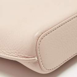 Pre Owned Loro Piana Candoglia Marble Leather Bale Phone Case Crossbody Bag