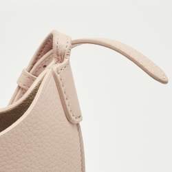 Pre Owned Loro Piana Candoglia Marble Leather Bale Phone Case Crossbody Bag