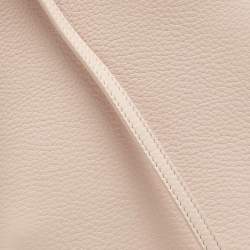 Pre Owned Loro Piana Candoglia Marble Leather Bale Phone Case Crossbody Bag