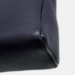 Pre Owned Loro Piana Loro Piana Extra Pocket L19 Black Leather