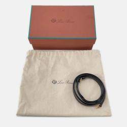 Pre Owned Loro Piana Loro Piana Extra Pocket L19 Black Leather