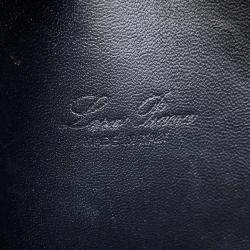 Pre Owned Loro Piana Loro Piana Extra Pocket L19 Black Leather
