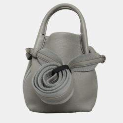 Pre Owned Loro Piana Micro Bale Bag