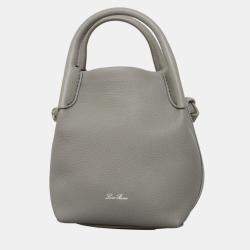 Pre Owned Loro Piana Micro Bale Bag