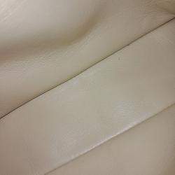 Pre Owned Loro Piana Yellow Leather Extra Pocket L19 Pouch Bag